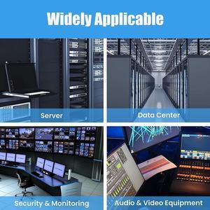 Raising Electronics Sliding Rack Server Shelf 1U 19'' 4 Post Rack Mount-Adjustable 15''-22''