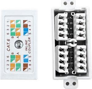 Cat 6 Junction Box 5 Pack Cat5e Splice connector Unshielded, Punch Down Type