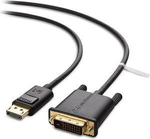 Cable Matters 2-Pack DisplayPort to DVI Cable (DP to DVI Cable) 6 Feet