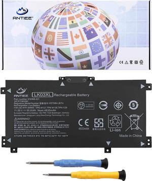 LK03XL L09281-855 916814-855 Battery for HP Envy X360 15m-cn0xxx cn1xxx cn0011dx cn0012dx bp0xx bp1xx bq0xx bq1xx bq021dx cp0xxx cp0011dx 17m-ae0xx ae1xx ae111dx bw0xxx bw0013dx ce0xxx ce1xxx ce1013dx