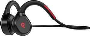 PASONOMI Bone Conduction Headphones, Open-Ear Bluetooth Sport Headphones, Wireless Running Headset for Workout Gym, Waterproof Built-in Mic