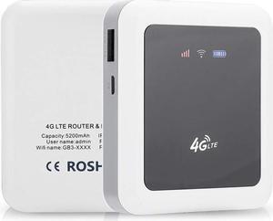 Wireless Network Router, Mini Portable Router Universal 4G 3G WiFi Modem Dongle, 4G LTE USB Portable WiFi Router Pocket Mobile Hotspot Wireless Network Smart Router