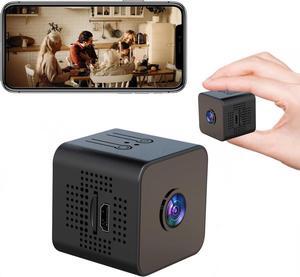 Spy Focus Camera Wireless Mini Hidden Camera,1080p HD Wireless Magnetic Security Camera,Magnetic Mini Security Camera Outdoor,Night Vision Motion Detection Security Cam Covert Cameras 1Pcs Black