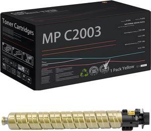 Toner Cartridges Compatible with Ricoh MP C2003 C2004 C2004ex C2503 C2504 C2504ex Printer, Toner Supply High Yield 16000 Pages (1 Pack Yellow)