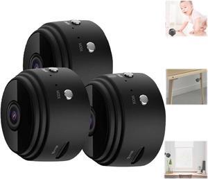 Mini Magnetic Mini Security Camera,2024 New Mini Security Camera Outdoor,Mini 1080p Hd Wireless Magnetic Security Camera,Miniguard Security Camera,Mini Camera
