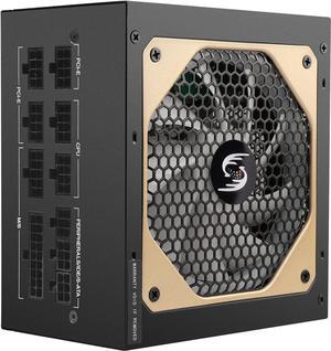 Power Supply 750W PSU ARGB Fully Modular Standard ATX Gaming PC Power Full Voltage 110/220V 20+4Pin Main Power with 120mm Ultra-Silent FDB Fan White