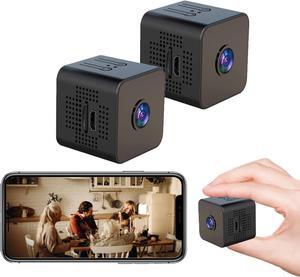 Spy Camera WiFi Hidden Camera,Small Nanny Cam with Motion Detection Spy Camera HD and Hidden Camera Mini Night Vision Portable Security Camera for Home Security Indoor 2 Pack
Be the first to review th