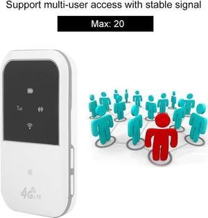 WiFi Hotspot, Portable WiFi 4g Wireless Router Portable WiFi Hotspot for Travel WiFi USB Charging Router for Phone/Tablet/Pc