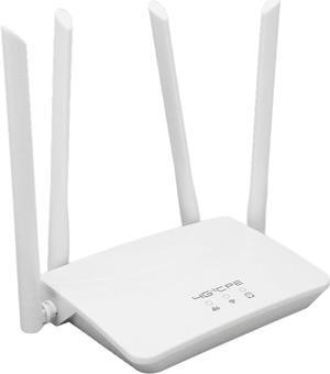 Zopsc 4G LTE Wireless Router, 300Mbps Portable Wireless Mobile WiFi Hotspot Router with 4 Antennas for B1/3/7/8/20/38/40/41. (U.S. regulations)