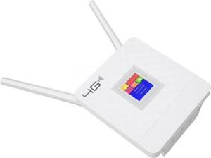 4G LTE Wireless Router, 2 Antennas 300Mbps Prevent Interference Mobile Wireless Router WiFi Hotspot for America Area for Home (US Plug)