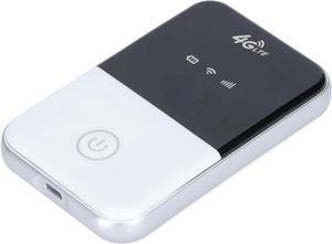 Mobile WiFi Router, 4G LTE Mobile WiFi Hotspot Wireless 4G Router for Mobile Phones and Computers, 3G/4G Broadband Access, with WiFi Hotspots(White)
