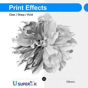 Black Compatible Toner Cartridge Replacement 48A CF248A Works with Laser Jet Pro MFP M15w M29w M28w M30w M31w M16w Printer (Black, 6-Pack)