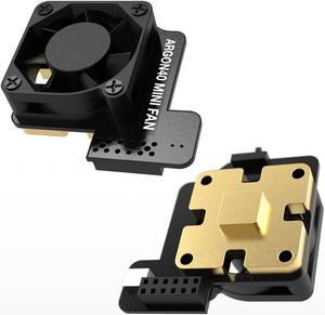 Argon Mini Fan HAT with Built-in Heatsink | ON-Off Switch for The Heatsink Fan | Fully Controllable PWM HAT | 2 Pieces of Fan per Pack