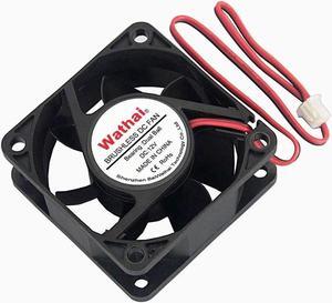 Wathai 60mm x 60mm x 25mm 12V 2P Dual Ball DC Case Fan Brushless Cooling Fan