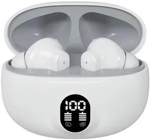 NE-103 digital display wireless noise-cancelling Bluetooth headphones, painless tws gaming universal Bluetooth headphones with large battery life