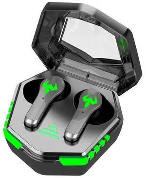 The n35 Chinese and English Game Bluetooth Headset features a dual-mode true wireless design. It can switch between music and games and has an extremely long battery life