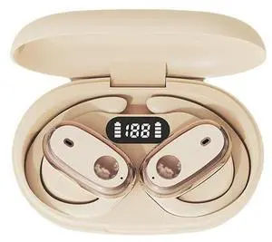 Douyin TK Cross-border New Open Bluetooth Headphones are suitable for over-the-ear sports without being in-ear, featuring ultra-long battery life and noise reduction