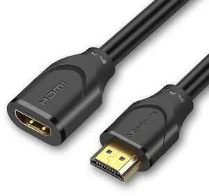 hdmi extension cable, hdmi male to Female 2.0 version, 4K60hz computer monitor high-definition extension cable, with an hdmi extension of 1.5 meters