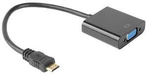 mini hdmi to vga adapter video converter with audio power supply mini hdmi to vga cable