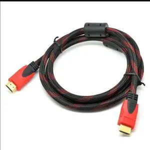 Red and Black Network HDTV high-definition Cable V1.4 version 1080P is suitable for high-definition cable interface TV and computer connection cables of 3 meters