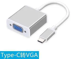 Type-c docking station macbook laptop external monitor adapter cable type to vga converter