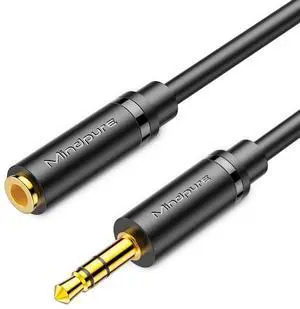 Luxun 3.5 Audio Extension Cable, male-to-female headphone extension cable, power amplifier, computer, mobile phone, audio extension cable, 5 meters