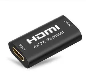 The hdmi repeater signal amplifier mother-to-female docking extender supports 4K3D and is compatible with 1080P