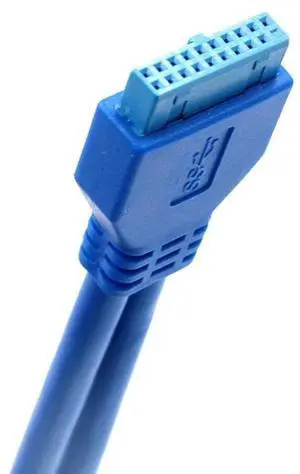 Motherboard USB 3.0 20-pin to dual USB 3.0 female adapter /USB 3.0 20p to 2USB 3.0 cables