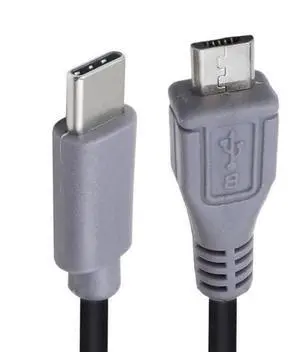 type-c to micro usb data cable, Android phone bidirectional otg adapter cable, data transfer charging cable copper