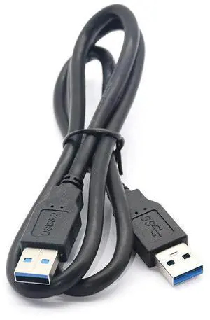 usb3.0 male-to-male usb bidirectional two-end A two-end portable hard drive enclosure data cable, dual-end usb cable copy cable