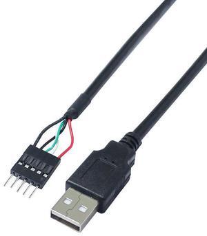 USB2.0 male cable to DuPont 5P pin motherboard 2.0 5-pin male to USB 5P male to USB adapter cable