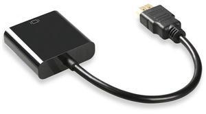 The network set-top box player is connected to the projector display with an HDMI to VGA bus high-definition converter