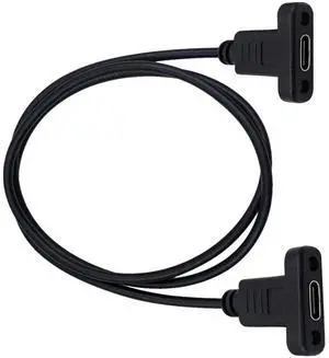 10Gbps speed USB3.1 Type-C master-to-master tape fixing screw hole charging data extension USB-C cable