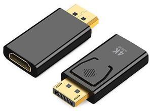Wholesale DP TO HDMI adapter, Displayport to hdmi 4K30hz high-definition video adapter