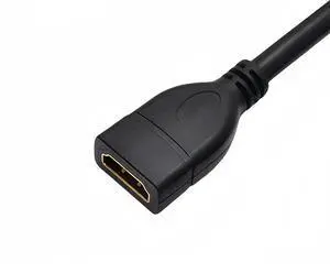 hdmi extension cable, hdmi male-to-female extension cable, computer TV video monitor adapter cable, set-top box 4K