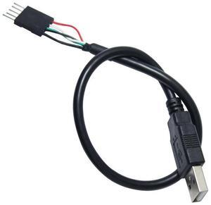 USB2.0 male cable to DuPont 5P pin motherboard 2.0 5-pin male to USB 5P male to USB adapter cable