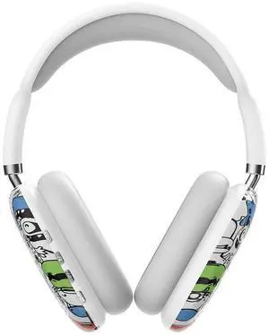 Best-selling domestic trend P9 graffiti creative over-ear headphones, cross-border wireless Bluetooth private model headsets, direct export from the manufacturer