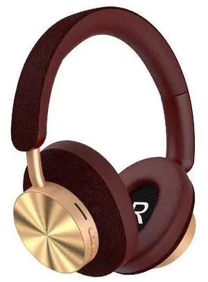 Customized new best-selling wireless Bluetooth over-ear headphones with fabric, metal spray paint, retractable cross-border headphone manufacturer's private mold