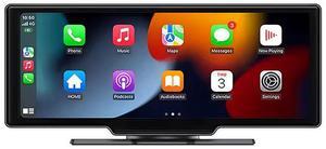 Cross-border 10.26-inch Carplay smart screen, convenient navigation, MP5 player, car screen projection dashcam 10.26-inch projection model + front and rear dual dashcams + reversing camera, 32G memory