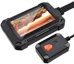 Motorcycle dashcam, high-definition 1080P, screenless Wi-Fi, one-click locking, GPS dual recording, MT2, with screen and Wi-Fi