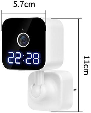 The new clock camera K1 is a high-definition 1080P two-way intercom smart home security camera with alarm detection