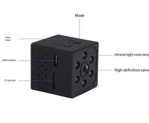 Q15 square camera, infrared high-definition wireless WiFi camera, remote home security, outdoor action camera