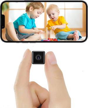 Wireless Indoor 4K Camera Home Security Mini WiFi Cameras Small Outdoor HD Cameras Body Small Outdoor Camara MiWirecro Nanny Cam Pet Dog Tiny Cams Babysitter House Camara Room Cams No Need Wifi Camera