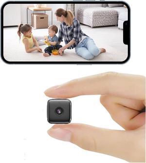 4K WIFI Home Security Camera Wireless Mini Indoor Hidden Spy Camera 4K HD With Night Vision Function, Motion Detection Application Built-in Battery Cat And Dog Camera For Home Security Dog Pet Camera