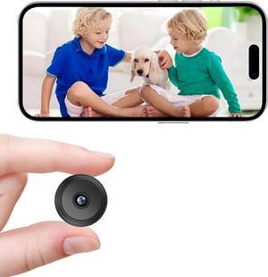 Spy Camera Hidden Camera with Audio/Video,Micro Cameras Spy Wireless,Mini Cameras,WiFi Small Nanny Cam,APP Control with Motion Detection and Night Vision Black