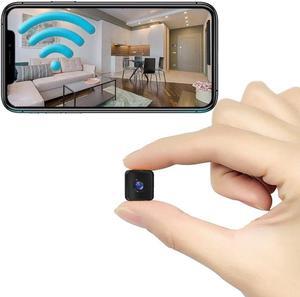 Mini Wireless Camera WIFI Security Camera,Smallest 1080P HD Home Indoor Outdoor Cameras Room Dog Pet Cams, Nanny Cam, 110 Angle Night Vision Tiny Home Camera for Home ,Can No Need WiFi Camera