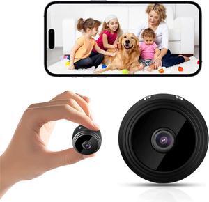 Mini Hidden Camera Indoor, WiFi Wireless Small Camera, Home Security Camera for Pet, Baby with Motion Detection, Night Vision, App Control