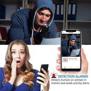 Mini Camera, HD Night Vision Home Nanny - Smallest WiFi Wireless Spy Camera with Motion Detection, App Control, Cloud Storage and SD Storage for Pet/Infant/Car Surveillance