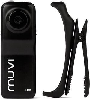 Veho Muvi HD10X Micro Camcorder | HD | Handsfree | Body Worn | Action Camera | 8GB microSD Card | 1080p30 - Black (VCC-003-MUVI-1080)