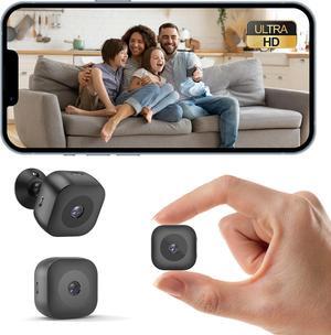 Mini Camera,Wireless WiFi Security Camera for Home,Motion Detection & SD Card Storage,Surveillance with Motion Detection and App Control for Indoor Security